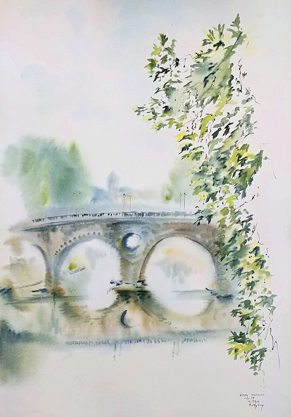 Roman Morning The Tiber by Betty Guy