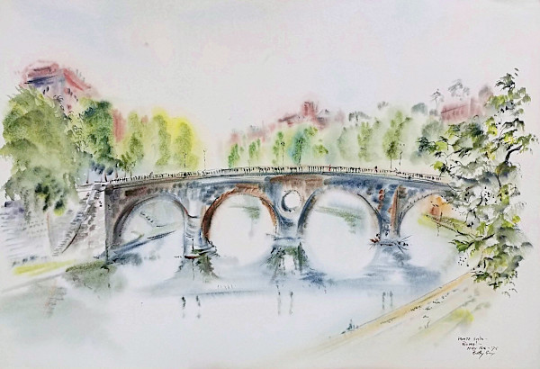 Ponte Sisto Roma! by Betty Guy