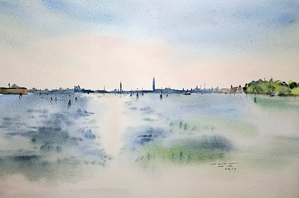 From The Lido - Venice by Betty Guy