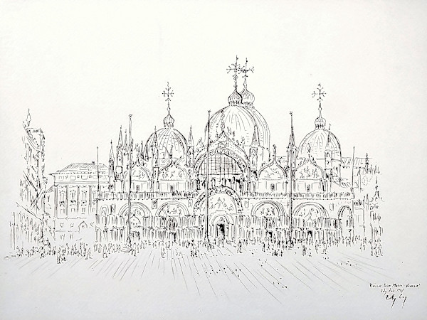 Piazza San Marco - Venezia! by Betty Guy