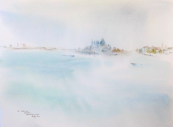 1st Morning Venice by Betty Guy