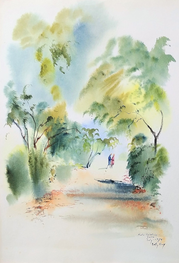 Monte Palatino Roma by Betty Guy