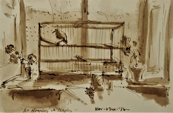 At Hennies in Naples by Betty Guy