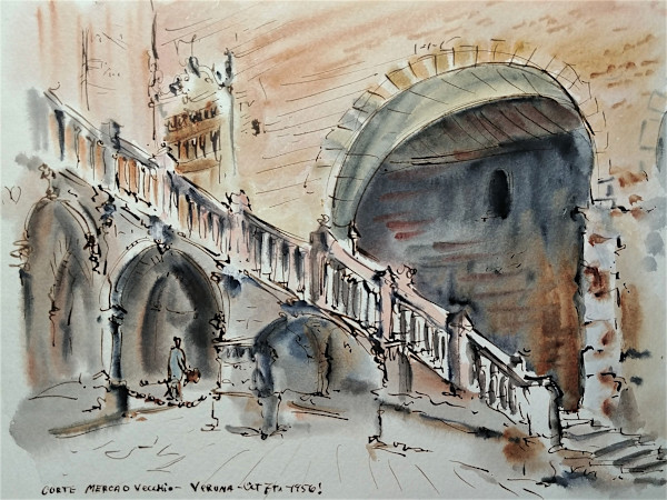 Corte Mercao Vecchio - Verona by Betty Guy