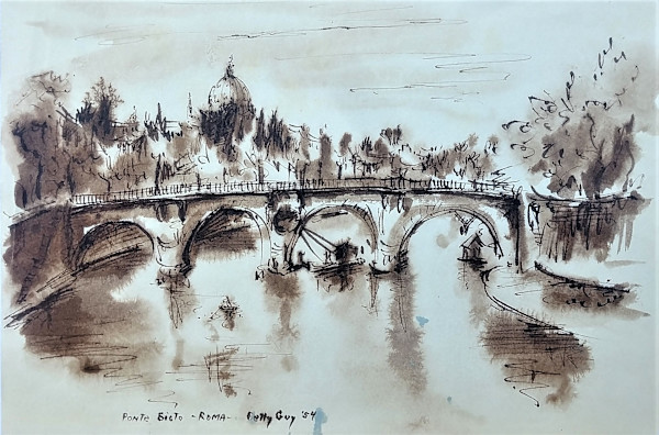 Ponte Sisto - Roma by Betty Guy