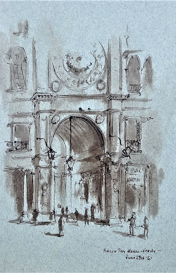 Piazza San Marco - Venice by Betty Guy