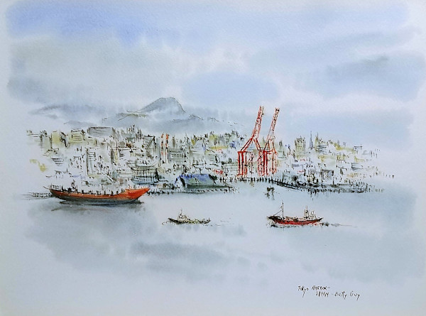 Tokyo HarborJapan by Betty Guy, Image 1.