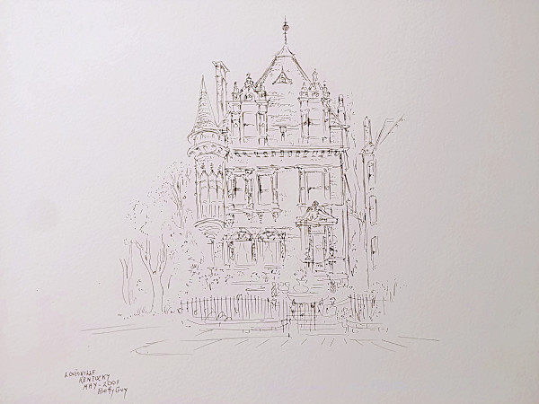 Louiseville Kentucky by Betty Guy