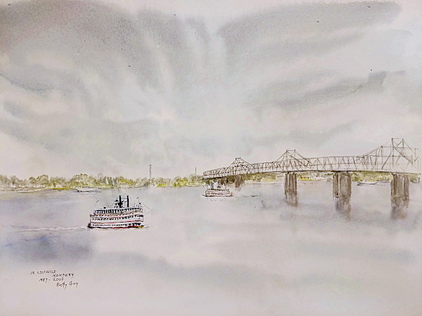 In Louisville Kentucky by Betty Guy
