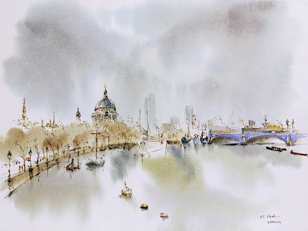 St. Pad's - London by Betty Guy