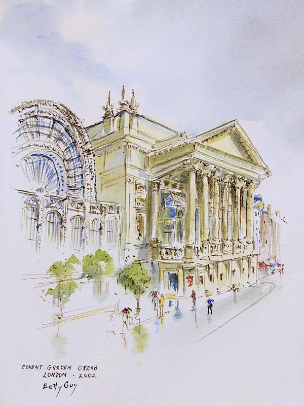 Covent Garden Opera by Betty Guy