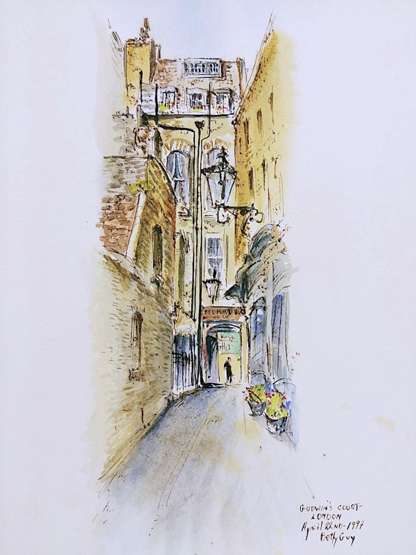 Godwin's Court - London by Betty Guy