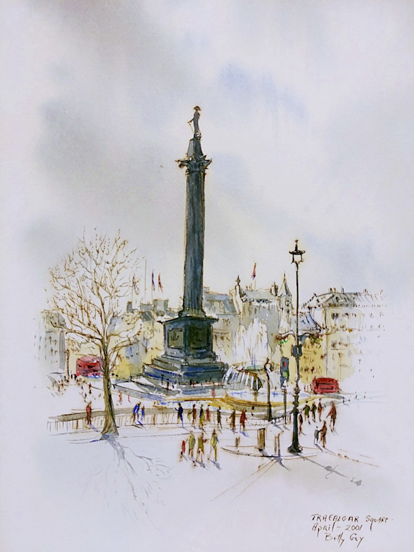 Trafalgar Square by Betty Guy