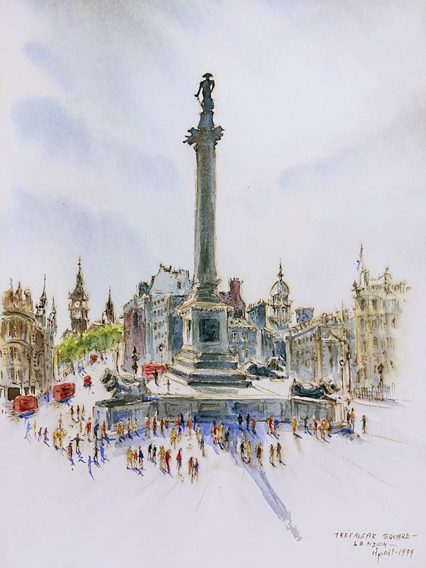 Trafalgar Square by Betty Guy