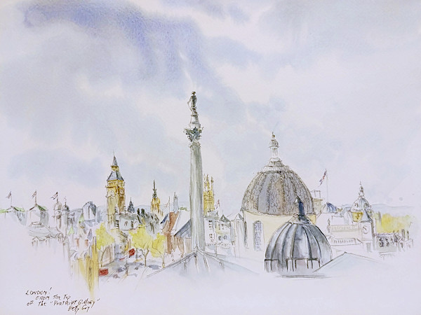 London! From the Top of the "Portrait Gallery" by Betty Guy