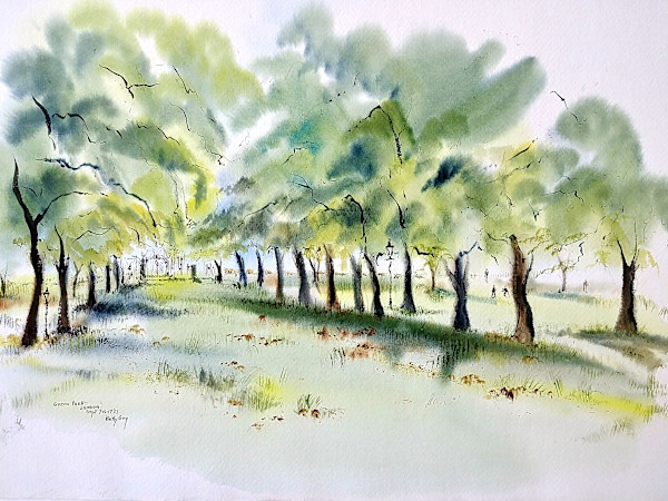 Green Park London! by Betty Guy