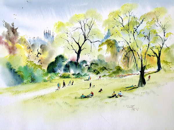 St. James Park! London by Betty Guy