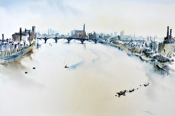 Putney Bridge London! by Betty Guy