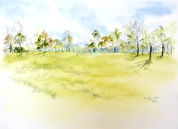 Hyde Park - London by Betty Guy