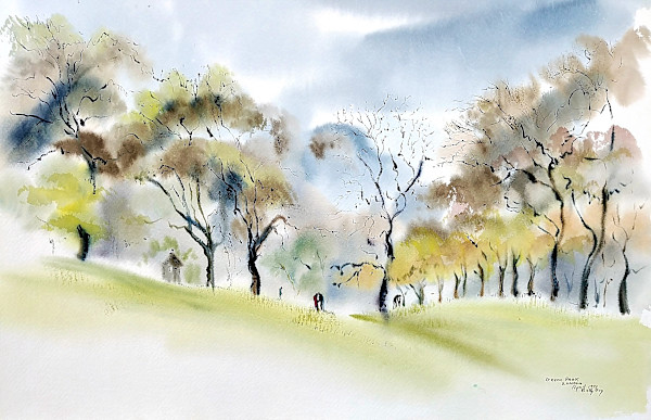 Green Park London by Betty Guy