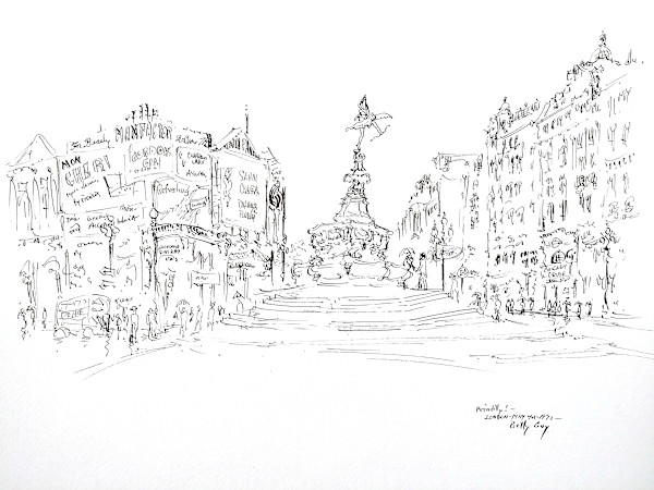 Piccadilly! London by Betty Guy