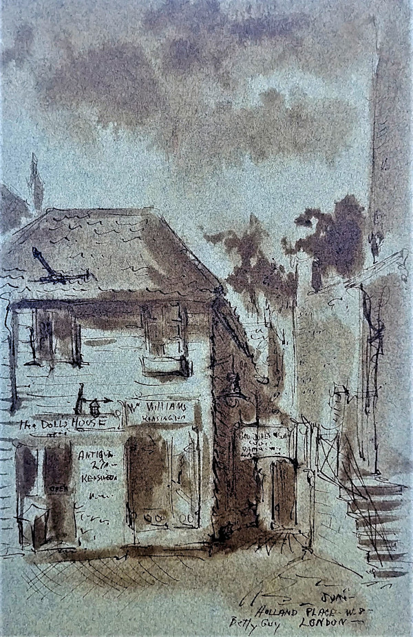 Holland Place W-8 London by Betty Guy