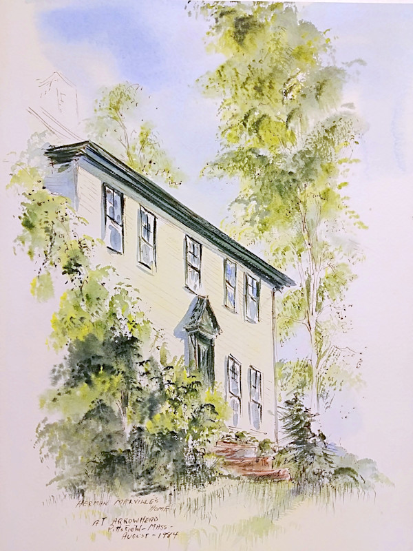 Herman Melville's Home At Arrowhead Pittsfield - MASS by Betty Guy