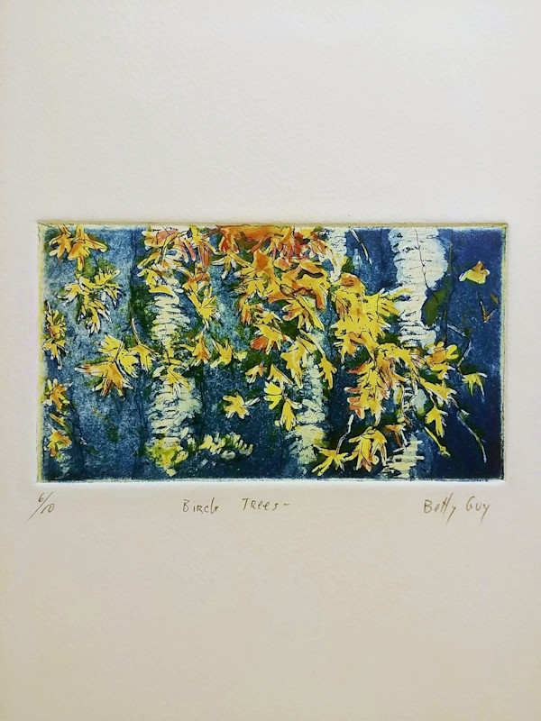 Birch Trees by Betty Guy