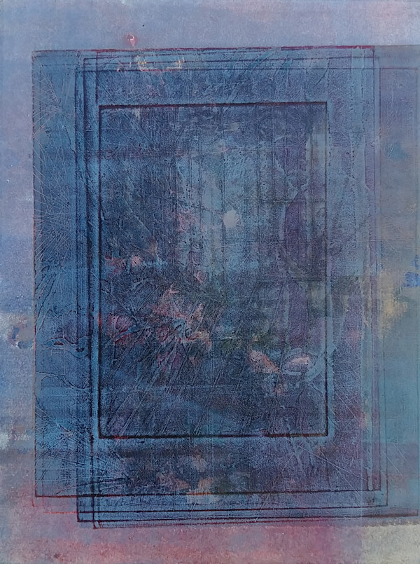 Untitled (from the series of monoprints "Mozart" and "Mozart 200") by Betty Guy