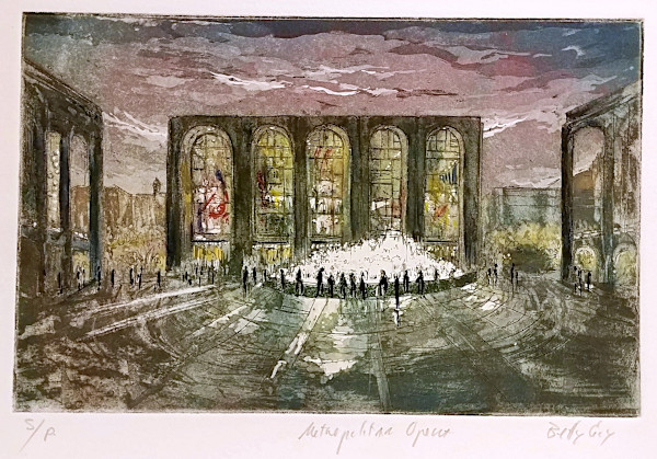 Metropolitan Opera by Betty Guy