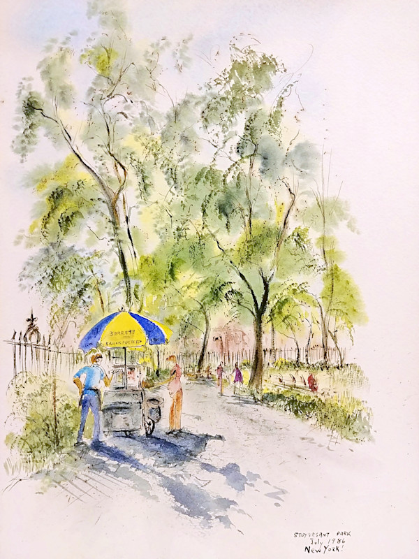 Stuyvesant Park New York! by Betty Guy