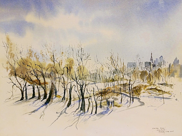 Central Park! New York by Betty Guy