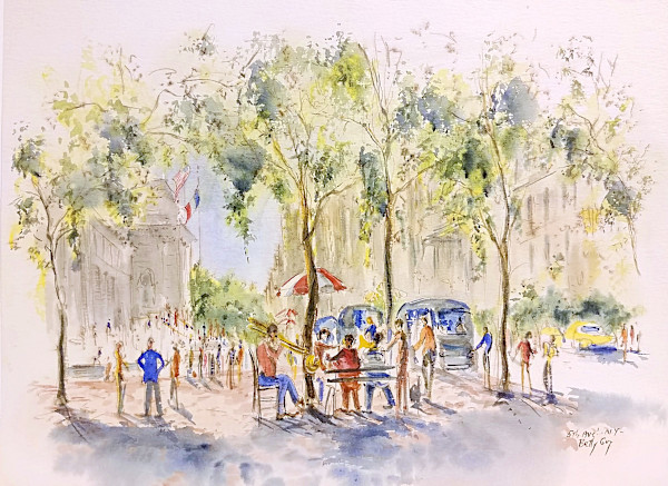 5th Ave! - N.Y. by Betty Guy
