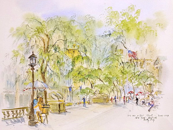 5th Ave & 41St Street New York - New York by Betty Guy