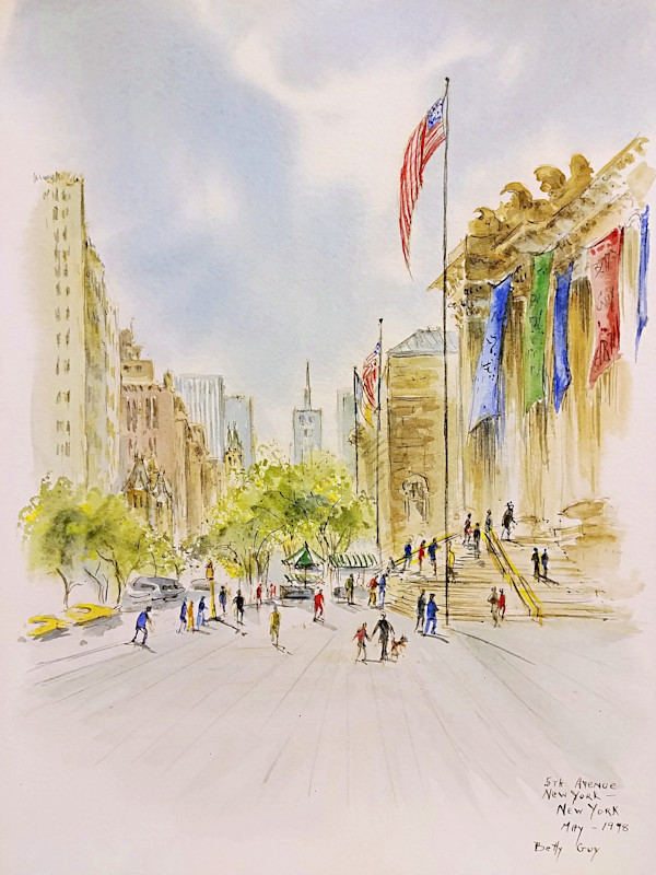 5th Avenue New York-New York by Betty Guy