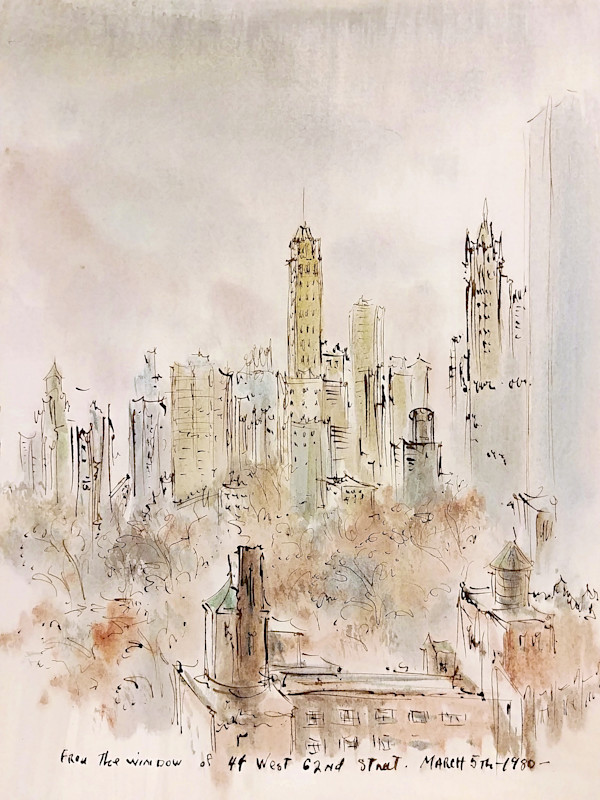 From the Window of 44 West 62nd Street by Betty Guy