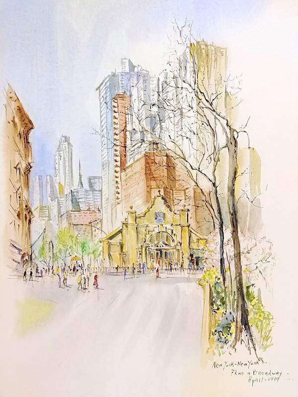 New York - New York 72nd & Broadway by Betty Guy