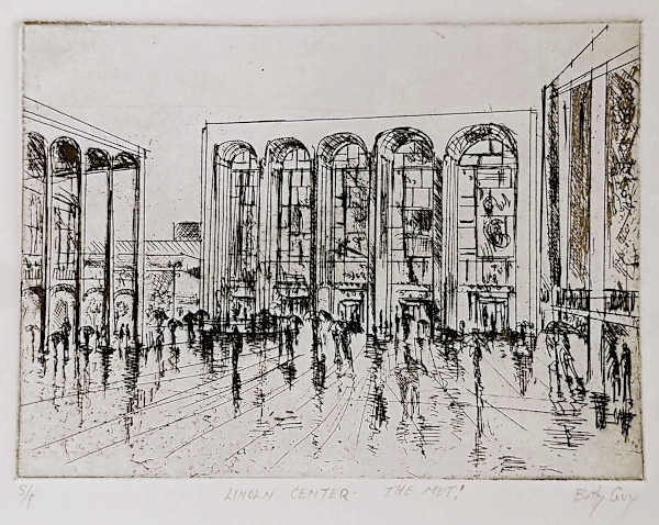 Lincoln Center - The Met! by Betty Guy