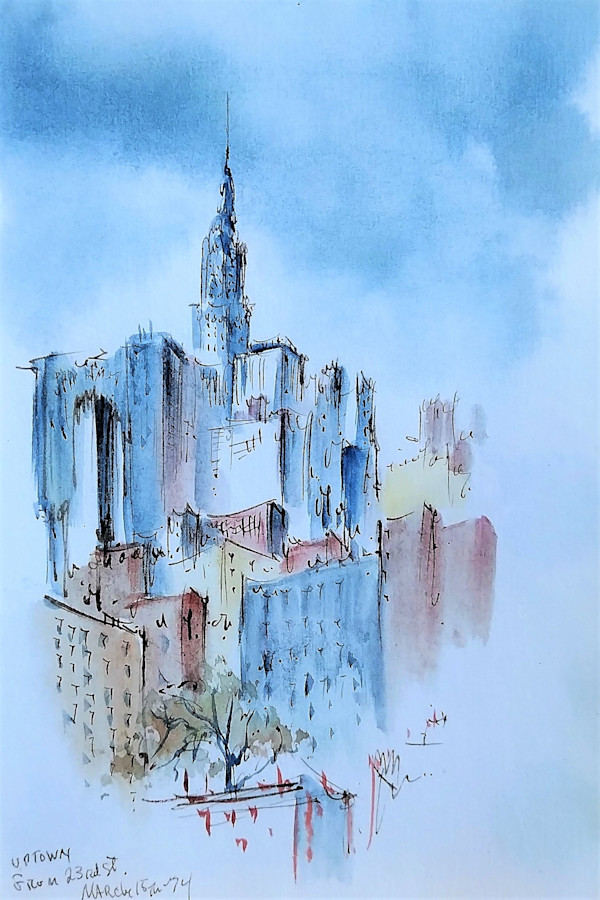 Uptown From 23rd St. by Betty Guy