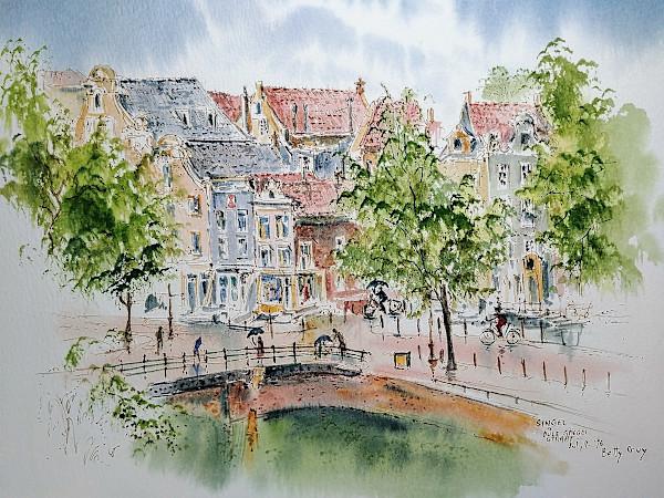 Singel + Oule Spiegel Straat by Betty Guy