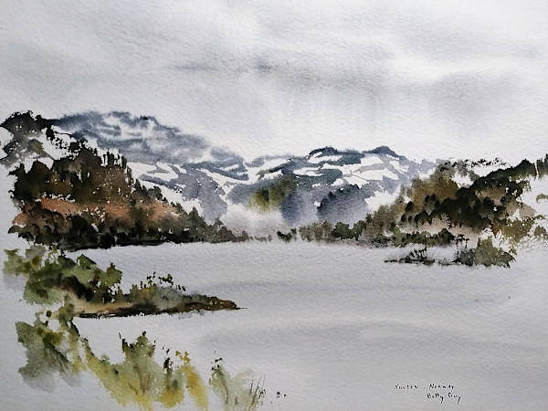 Hovden-Norway by Betty Guy