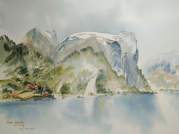 Near AurlandOn A Ship! by Betty Guy