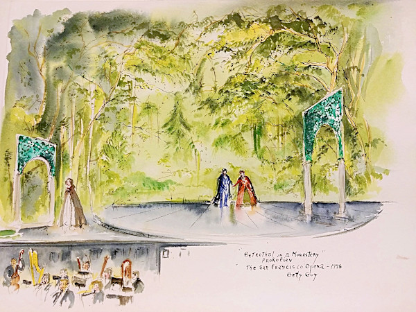"Betrothal in a Monastery" Prokofiev The San Franicisco Opera by Betty Guy