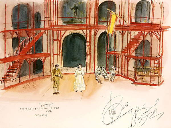 "Carmen" The San Francisco Opera by Betty Guy