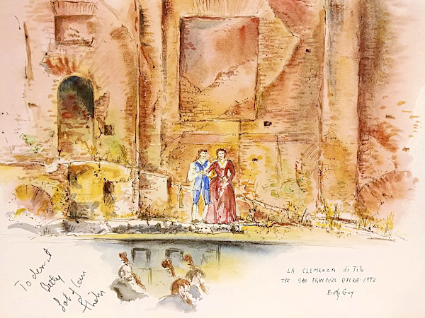 La Clemenza di Tito The San Francisco Opera by Betty Guy