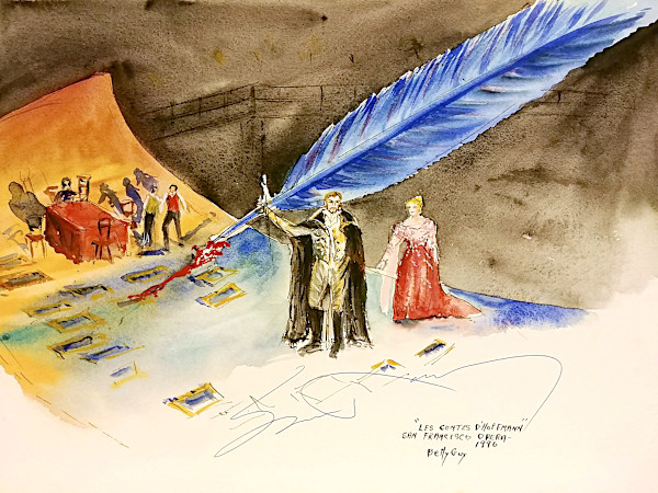 "Les Contes D'Hoffmann" San Francisco Opera by Betty Guy, Image 1.