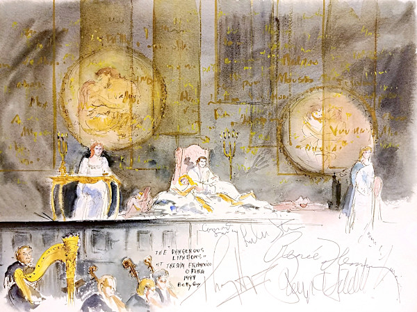 The "Dangerous Liaisons" at The San Francisco Opera by Betty Guy