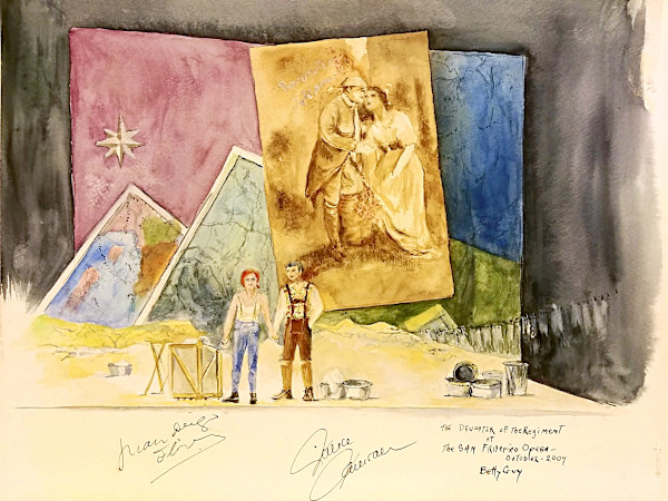 The Daughter of the Regiment at The San Francisco Opera by Betty Guy