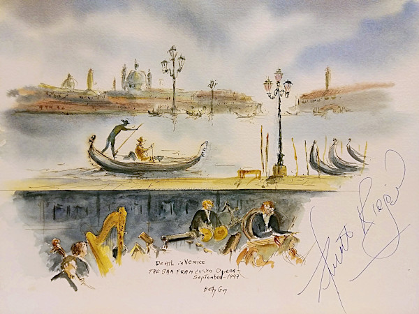 Death in Venice The San Francisco Opera by Betty Guy