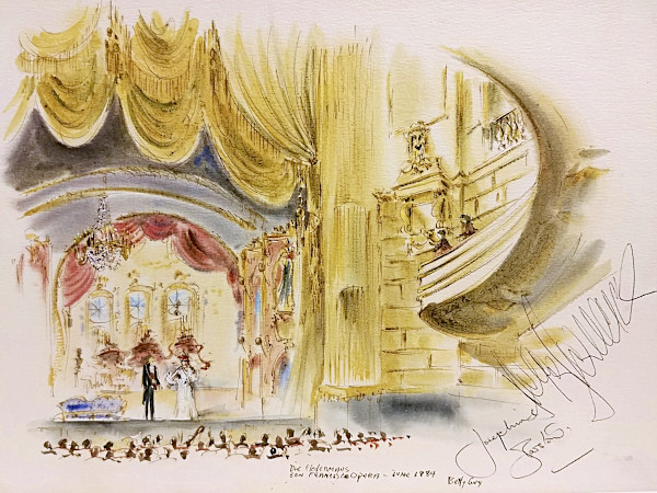 Die Fledermaus San Francisco Opera by Betty Guy